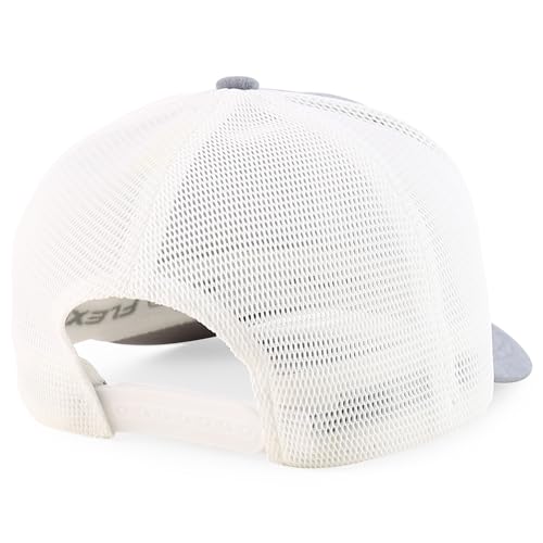 Trendy Apparel Shop Structured 6 Panel Stretchy Mesh Snapback Cap