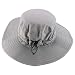 Trendy Apparel Shop Outdoor Large Brim Micro Mesh Performance Boonie Bucket Hat with Strap