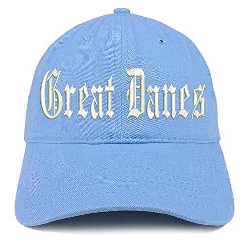 Trendy Apparel Shop Old English Great Danes Low Profile Soft Cotton Baseball Cap