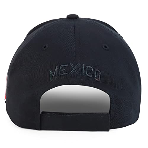 Trendy Apparel Shop XXL Hecho En Mexico Eagle 3D Embroidered Structured Baseball Cap