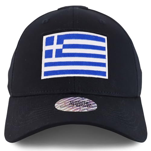 Trendy Apparel Shop Greece Flag Hook and Loop Patch Tactical Baseball Cap