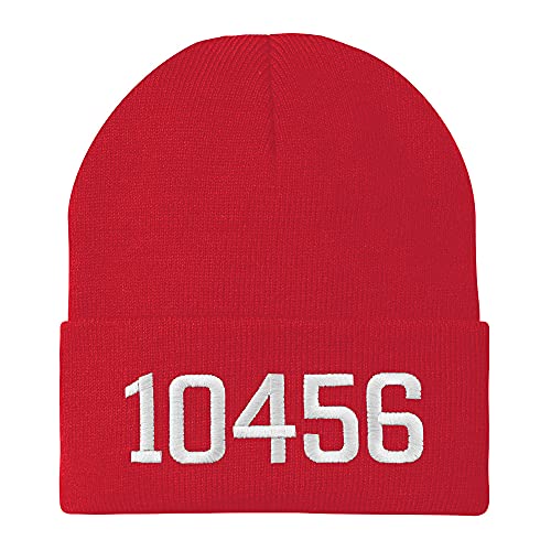 Trendy Apparel Shop 10456 Bronx NY Old English Embroidered Long Cuff Beanie