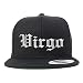Trendy Apparel Shop Virgo Old English Embroidered Flatbill Snapback