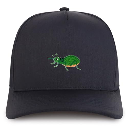 Trendy Apparel Shop Glasshopper Embroidered Patch Structured 5 Panel Pro Style Baseball Cap