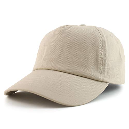 Trendy Apparel Shop 5 Panel Unstructured Soft Crown Baseball Cap Dad Hat