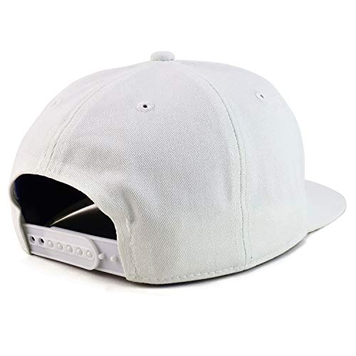 Trendy Apparel Shop Texas State Outline Unstructured Flatbill Snapback Cap