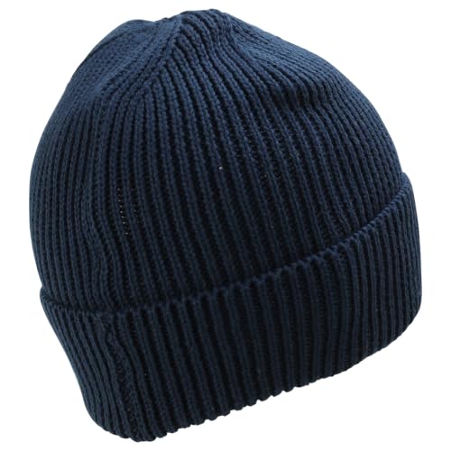 Trendy Apparel Shop Stretchy Cotton Knitted Cuff Beanie Hat