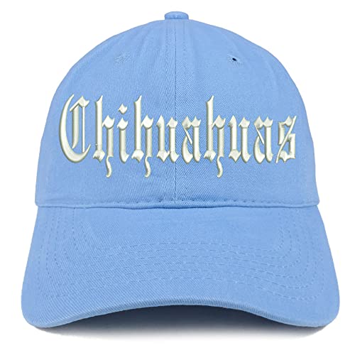Trendy Apparel Shop Old English Chihuahuas Low Profile Soft Cotton Baseball Cap