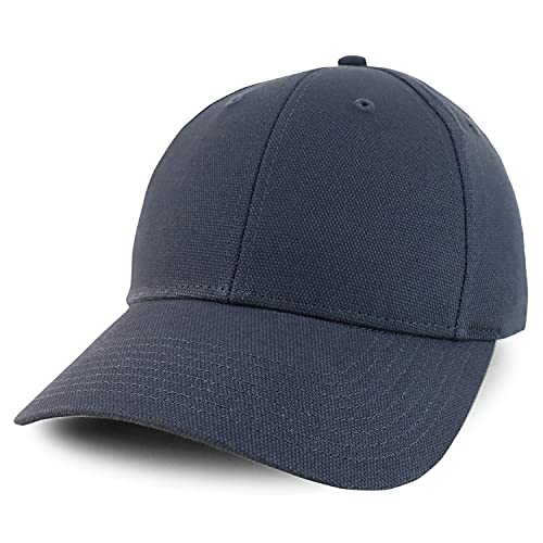 Trendy Apparel Shop 100% Cotton Canvas Baseball Cap