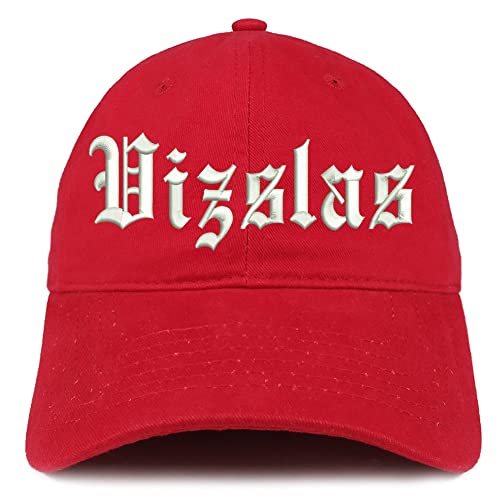 Trendy Apparel Shop Old English Vizslas Low Profile Soft Cotton Baseball Cap