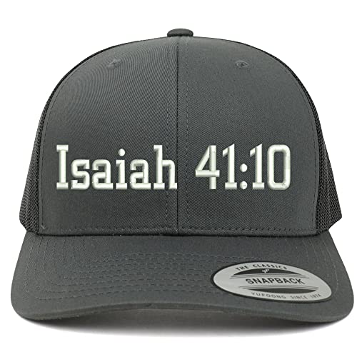 Trendy Apparel Shop Isaiah 41:10 6 Panel Trucker Mesh Cap