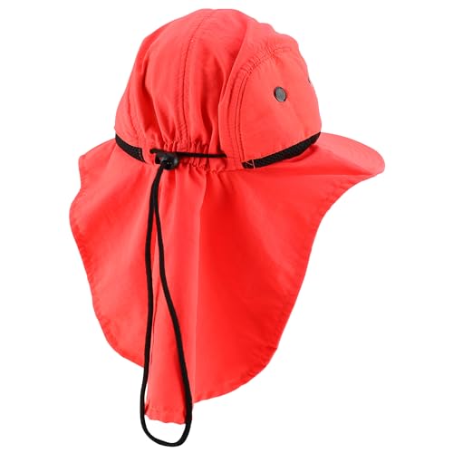 Trendy Apparel Shop Outdoor Lightweight Sun Protection Wide Brim Cap with Neck Flap