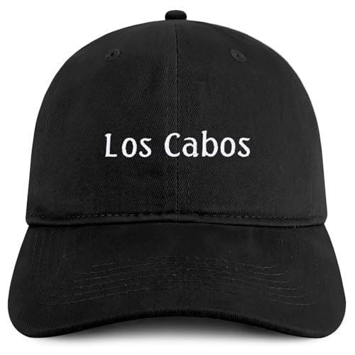 Trendy Apparel Shop Los Cabos Embroidered Cotton Unstructured Low Profile Dad Hat