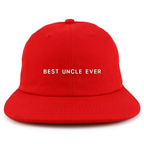 Trendy Apparel Shop Best Uncle Ever Embroidered Low Profile Snapback Cap