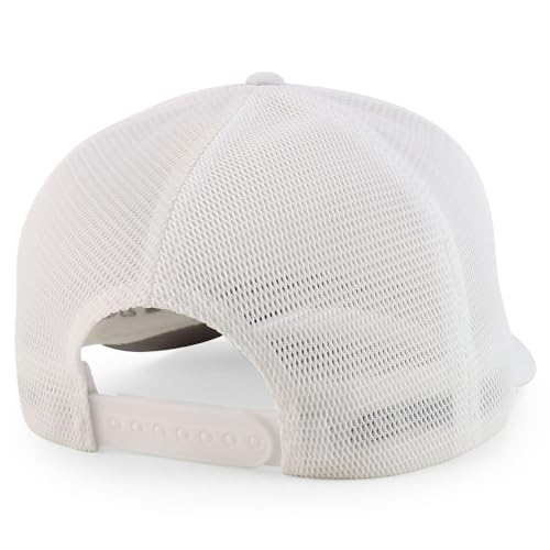 Trendy Apparel Shop Structured 6 Panel Stretchy Mesh Snapback Cap