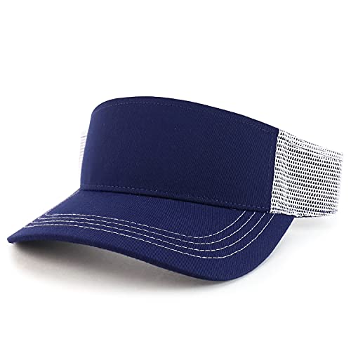 PB-VISOR-MESH-NVY-WHT