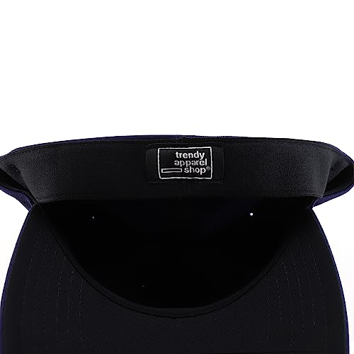 Trendy Apparel Shop Oversize XXL Classic Structured 6 Panel Curved Bill Stretchy Fitted Ball Cap