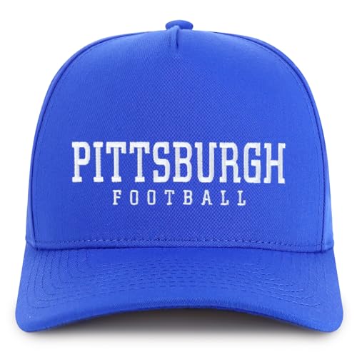 Trendy Apparel Shop Pittsburgh Embroidered 5 Panel Structured Baseball Cap
