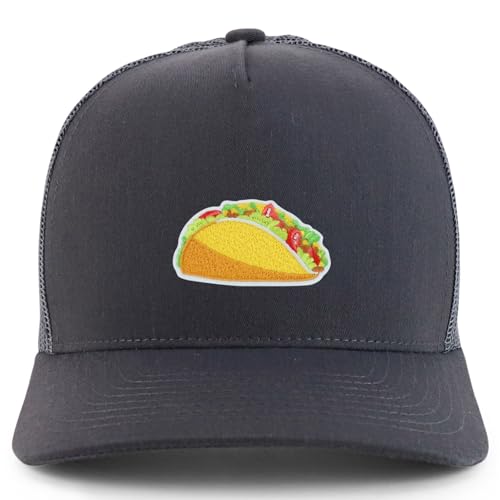 Trendy Apparel Shop Mexican Fiesta Taco Embroidered Patch Trucker Cap