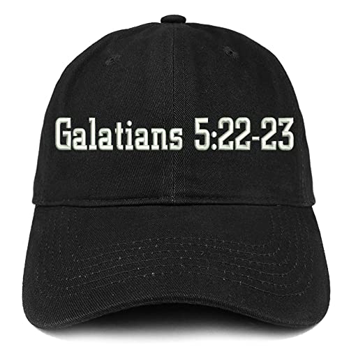 Trendy Apparel Shop Galatians 5:22-23 Low Profile Soft Cotton Baseball Cap