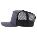 Trendy Apparel Shop 5 Panel Structured Trucker Cap with Mexico Flag Design Undervisor