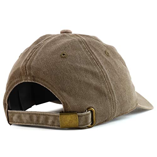 Trendy Apparel Shop Maui Hawaii with Palm Tree Embroidered Unstructured Baseball Cap