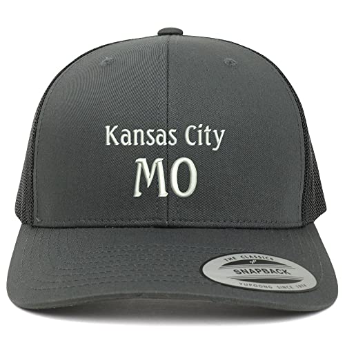 Trendy Apparel Shop Kansas City MO Embroidered Retro Fit Trucker Mesh Cap