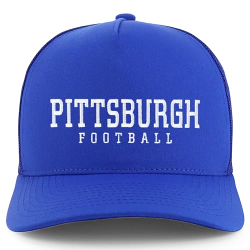 Trendy Apparel Shop Pittsburgh Embroidered 5 Panel Snapback Trucker Cap