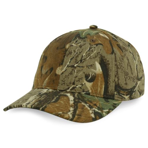 Trendy Apparel Shop Hunting Camouflage Structured Flex Strap Adjustable Ball Cap
