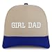Trendy Apparel Shop Girl Dad Embroidered 5 Panel High Profile Structured Snapback Cap