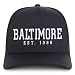 Trendy Apparel Shop Baltimore Est.1996 Embroidered 5 Panel Structured Baseball Cap