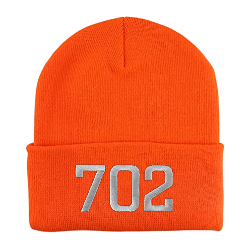 Trendy Apparel Shop Las Vegas 702 Old English Embroidered Long Cuff Beanie