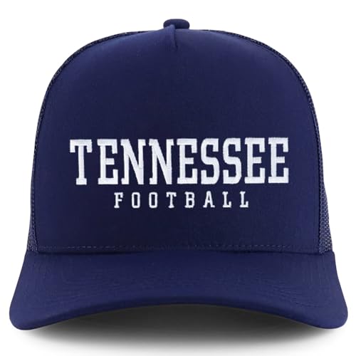 Trendy Apparel Shop Tennessee Embroidered 5 Panel Snapback Trucker Cap