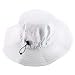 Trendy Apparel Shop Outdoor Large Brim Micro Mesh Performance Boonie Bucket Hat with Strap