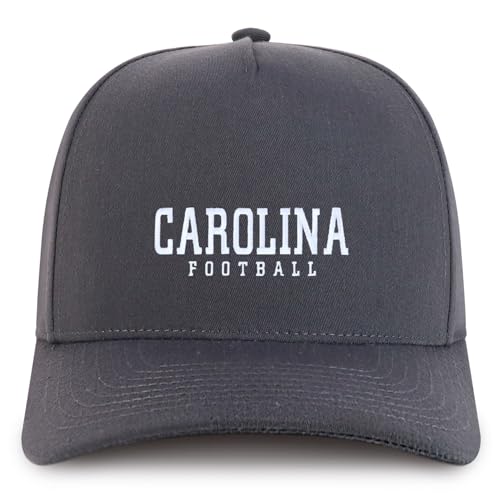 Trendy Apparel Shop Carolina Embroidered 5 Panel Structured Baseball Cap