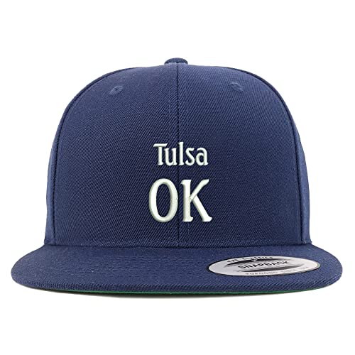 Trendy Apparel Shop Tulsa OK Embroidered Flatbill Snapback