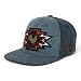 Trendy Apparel Shop Rodeo Design Embroidered Washed Cotton Flat Bill Snapback Cap