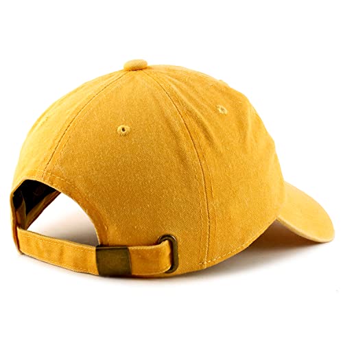 Trendy Apparel Shop Established 1954 Embroidered 70th Birthday Gift Pigment Dyed Washed Cotton Cap