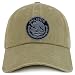 Trendy Apparel Shop Jalisco Mexico Charcoal Embroidered Patch Pigment Dyed Washed Baseball Cap
