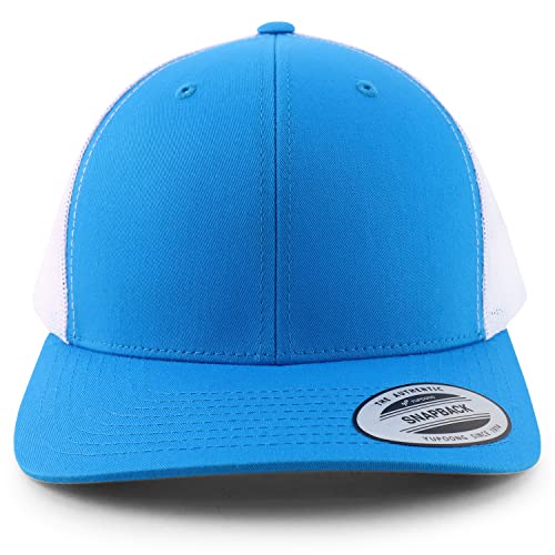 Trendy Apparel Shop Flexfit Brand 6 Panel Classic Trucker Mesh Snapback Baseball Cap