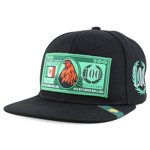 Adidas Cash Money Dollar Sign Adjustable Strapback Cap Hat OSFA Black/Red New eB