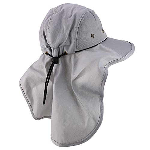 Trendy Apparel Shop Outdoorsman Sport Activity Large Bill Flap Boonie Mesh Cap