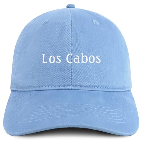 Trendy Apparel Shop Los Cabos Embroidered Cotton Unstructured Low Profile Dad Hat