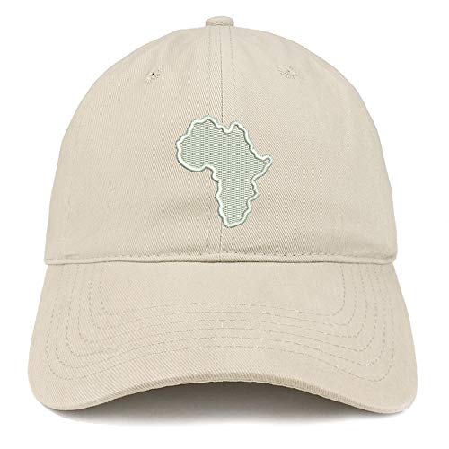 Trendy Apparel Shop Africa White Embroidered Soft Crown 100% Brushed Cotton Cap