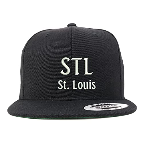 Trendy Apparel Shop STL St. Louis Embroidered Flatbill Snapback