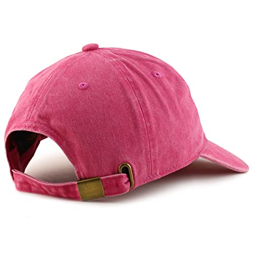Trendy Apparel Shop Established 1959 Embroidered 65th Birthday Gift Pigment Dyed Washed Cotton Cap