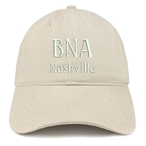Trendy Apparel Shop BNA Nashville Low Profile Soft Cotton Baseball Cap