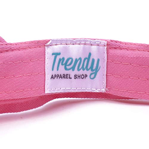 Trendy Apparel Shop Infant Size Adjustable Summer Visor Cap