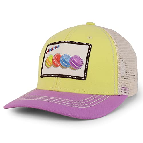 Trendy Apparel Shop Square Sweet Deserts Embroidered Trucker Baseball Cap