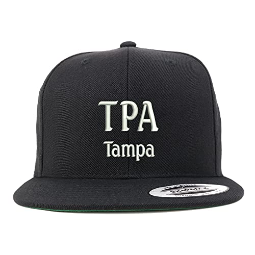Trendy Apparel Shop TPA Tampa Embroidered Flatbill Snapback